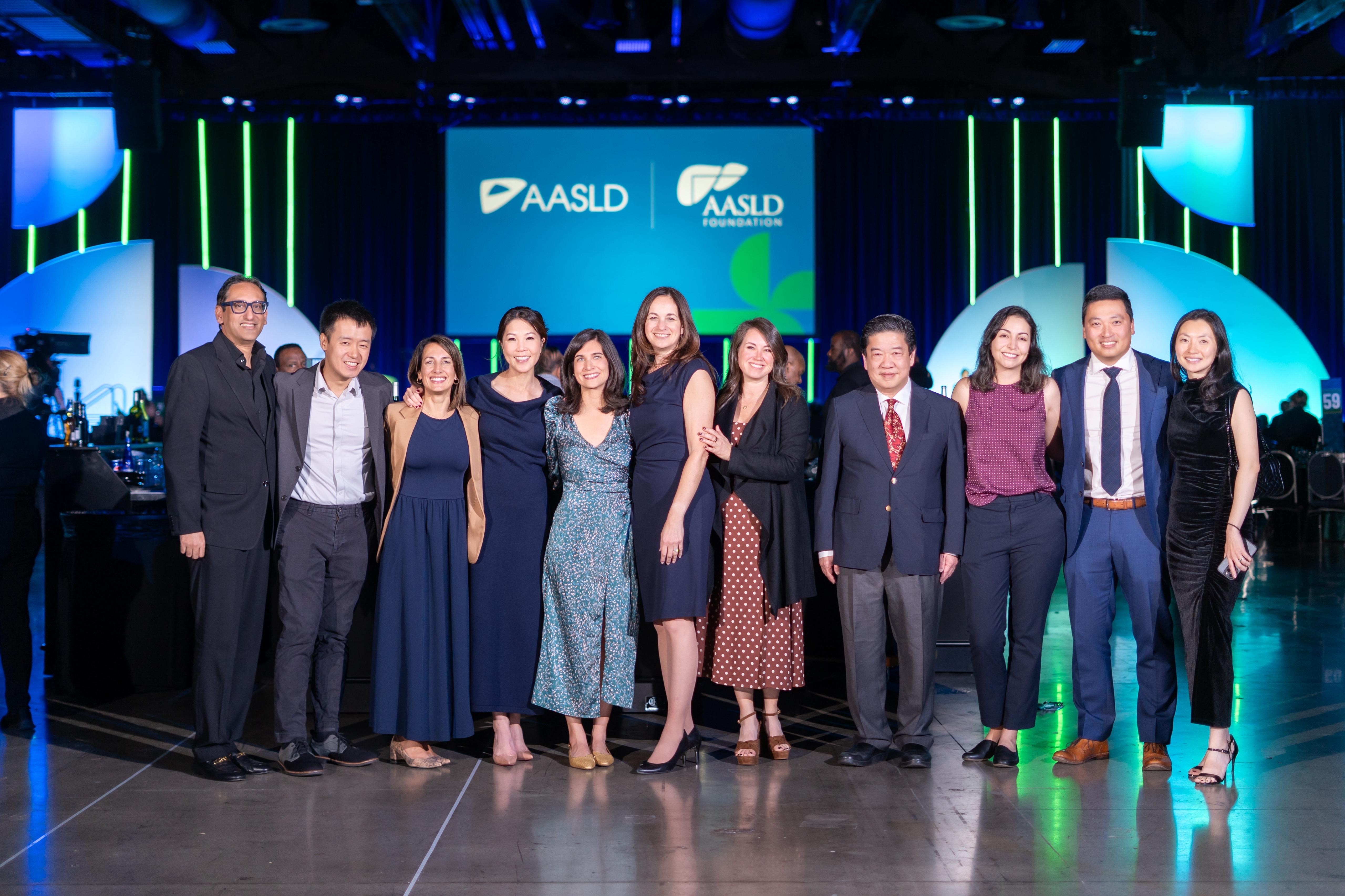 Hepatology Faculty at AASLD Awards Gala 2025