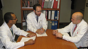 Doctors around a table